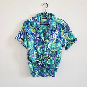 Vintage Notation Blouse
